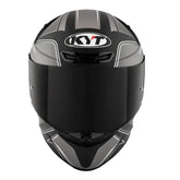 Casco Kyt Tt Revo Tourist Negro Gris 2